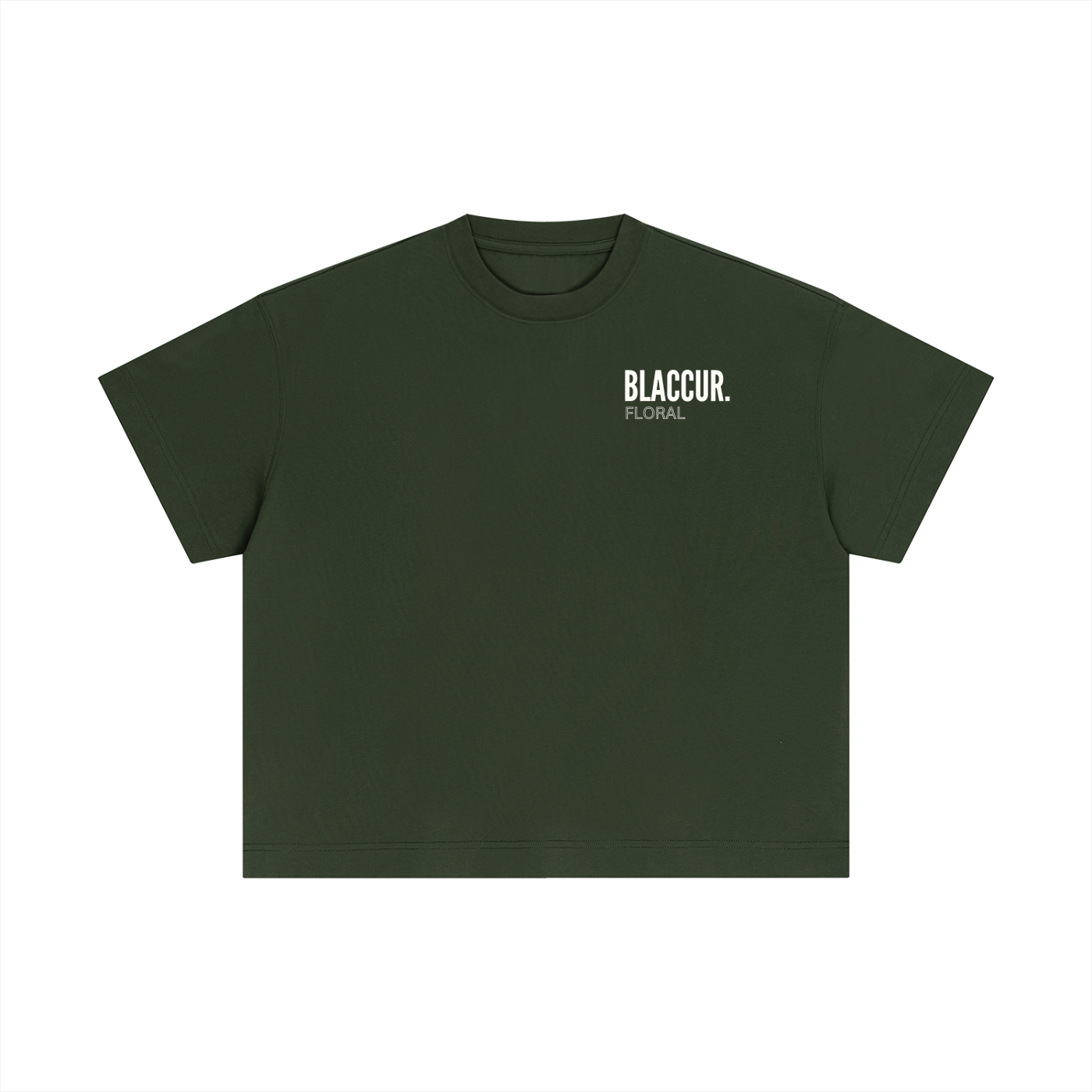 Essential floral Cotton Boxy T-Shirt
