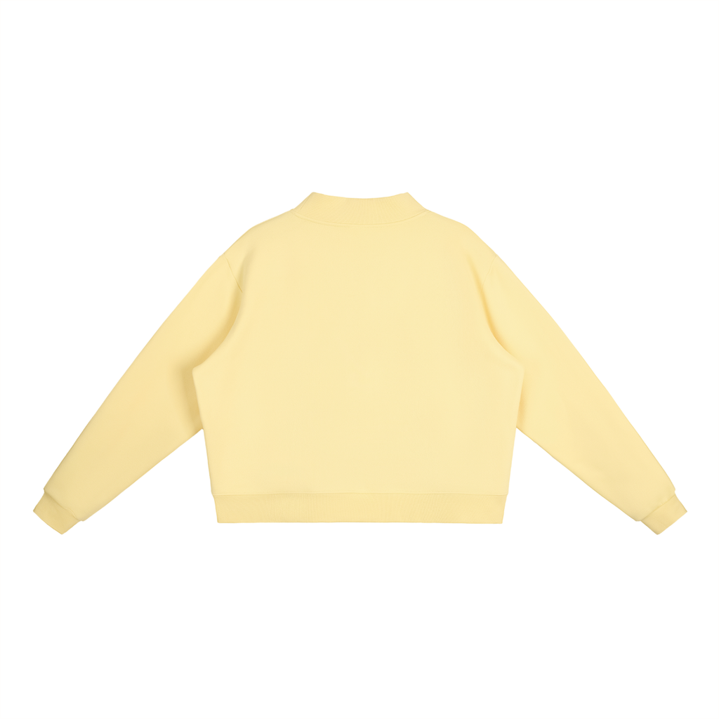 Women's Fleece Neck Crew Sweatshirt