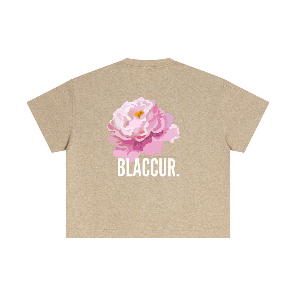 Essential floral Cotton Boxy T-Shirt