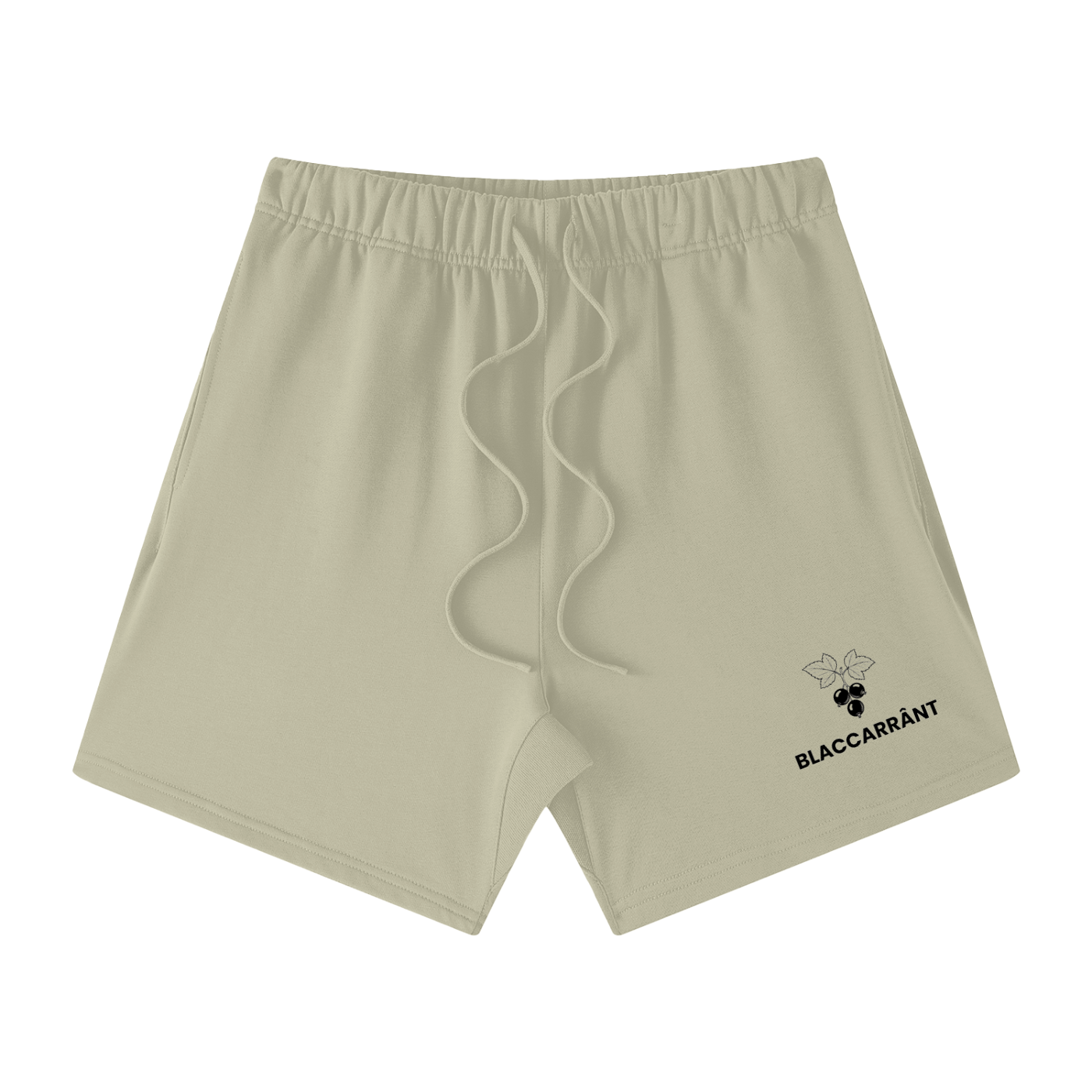 Unisex Earth Tone Loose Fit Cotton Shorts