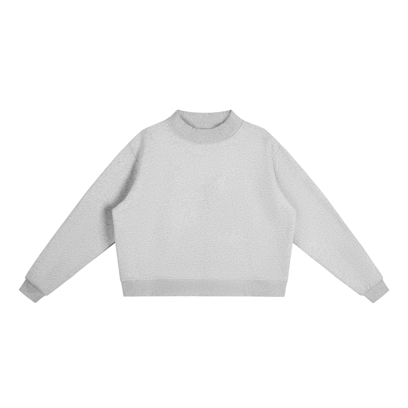 Women's Fleece Neck Crew Sweatshirt
