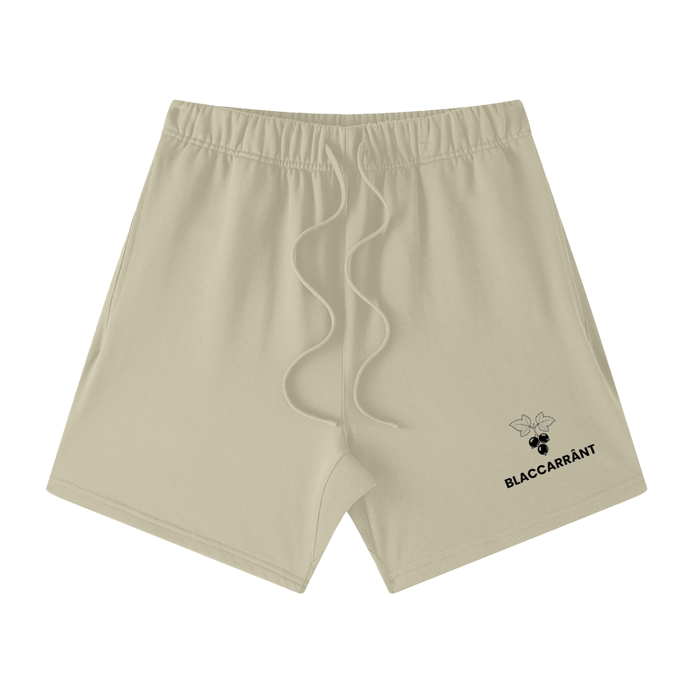 Unisex Earth Tone Loose Fit Cotton Shorts