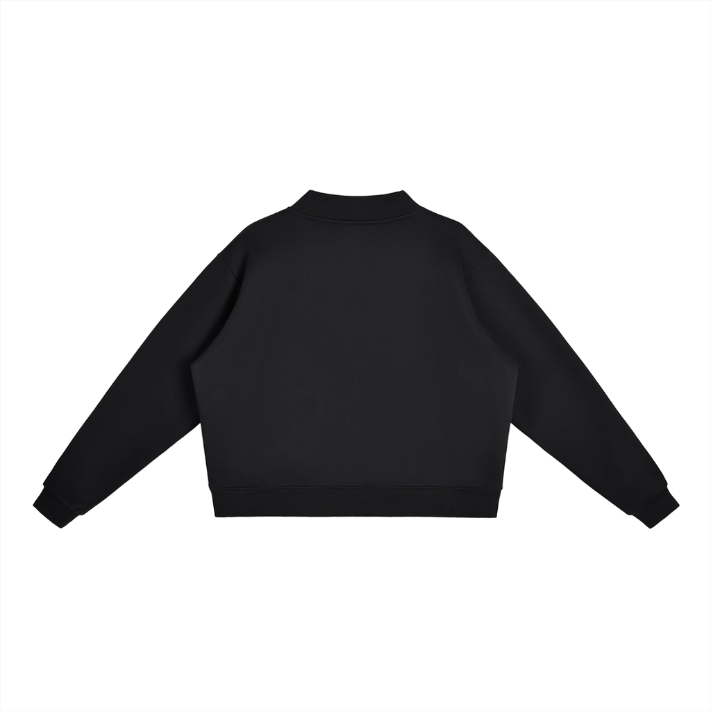 Women's Fleece Neck Crew Sweatshirt