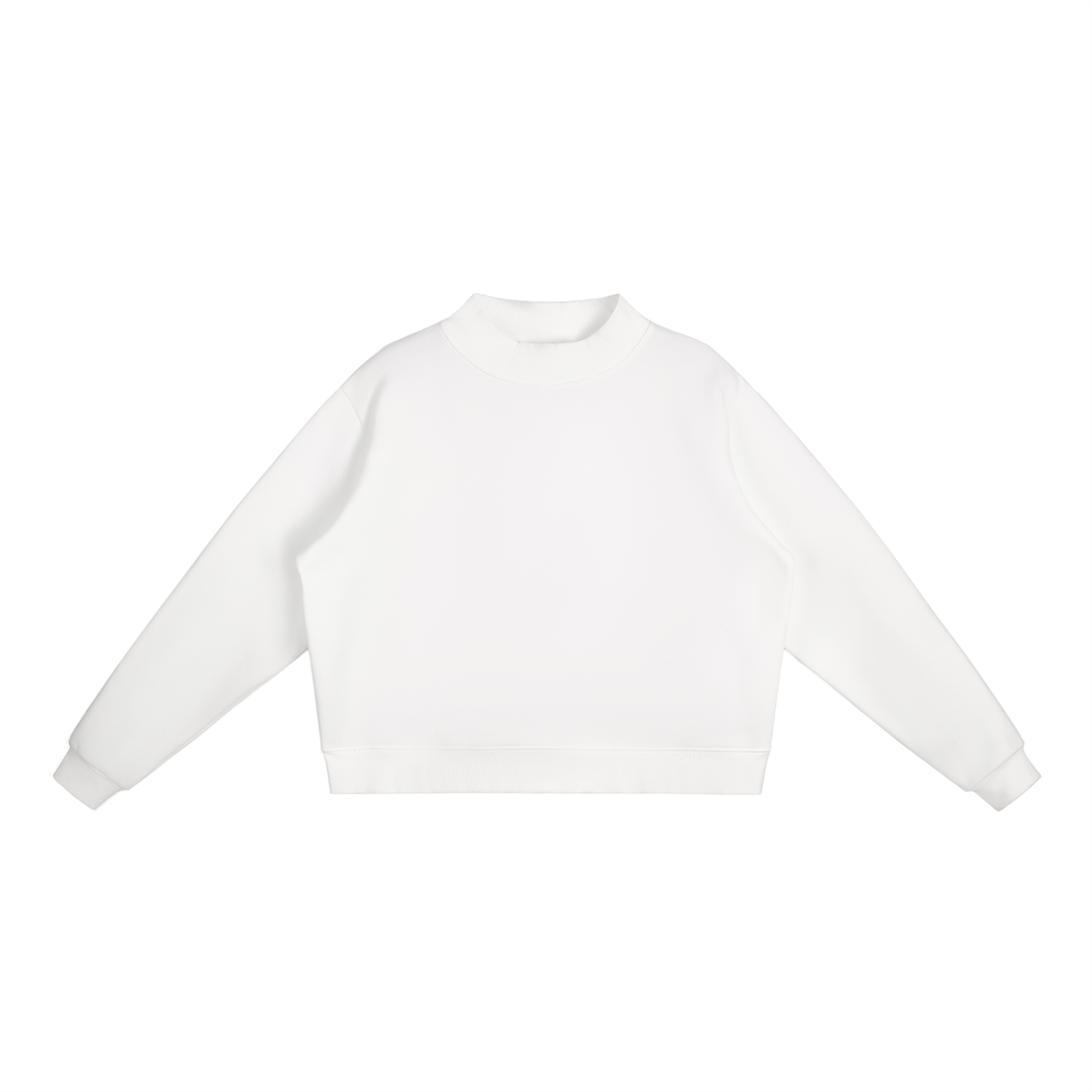 Women's Fleece Neck Crew Sweatshirt
