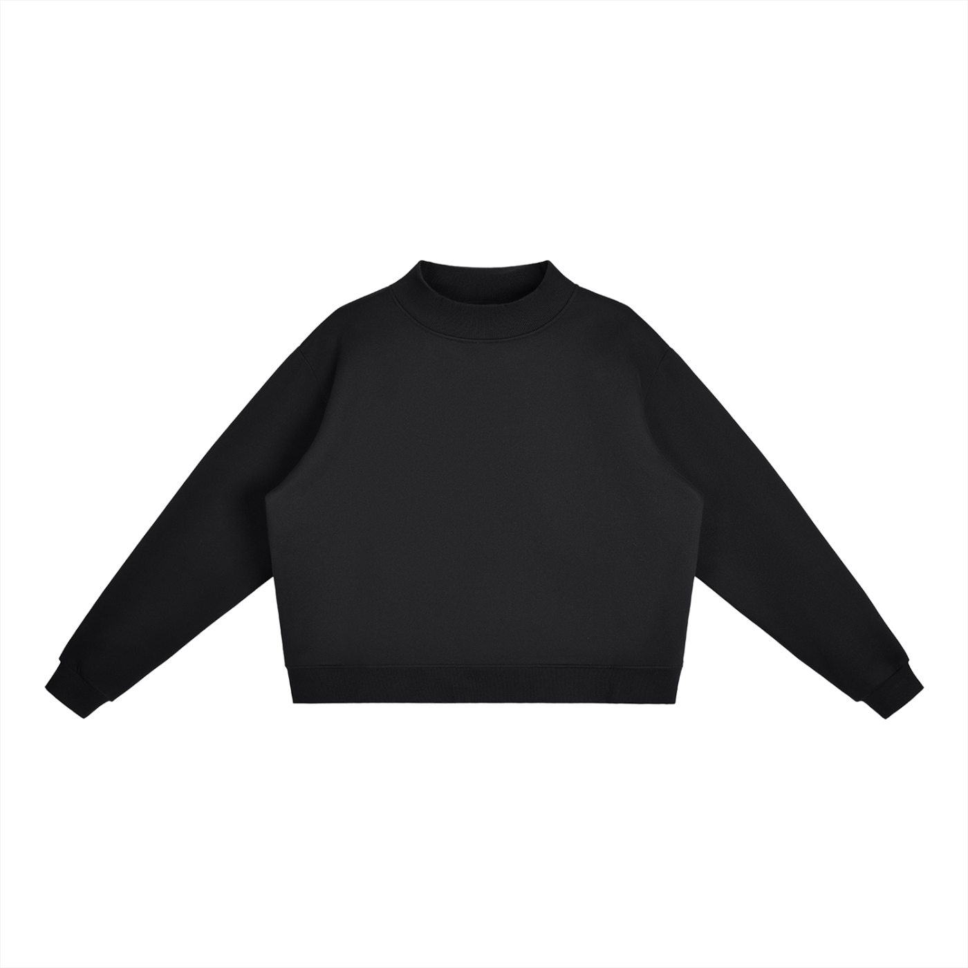 Women's Fleece Neck Crew Sweatshirt