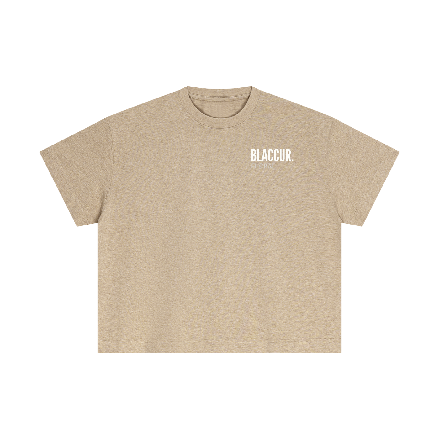 Essential floral Cotton Boxy T-Shirt