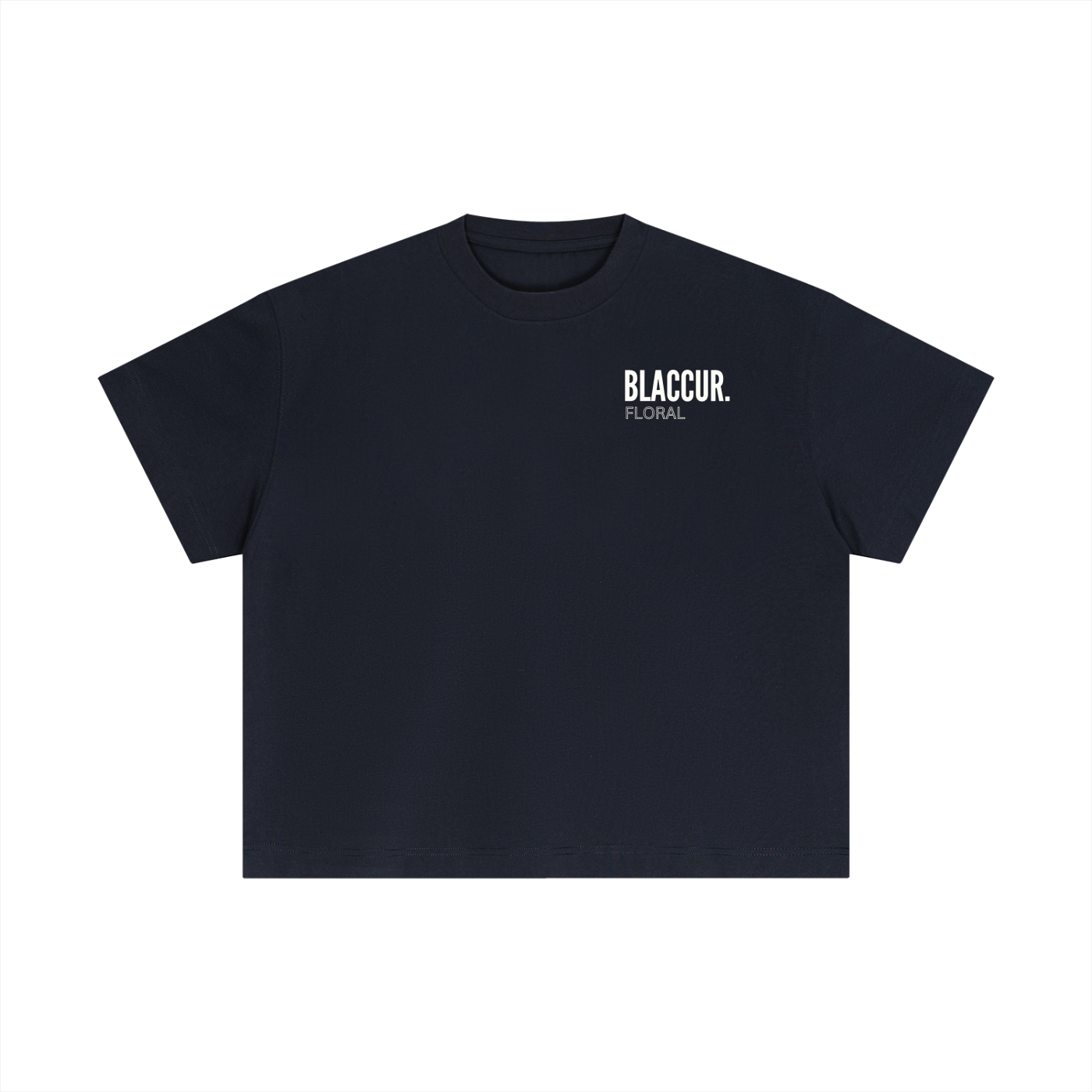 Essential floral Cotton Boxy T-Shirt