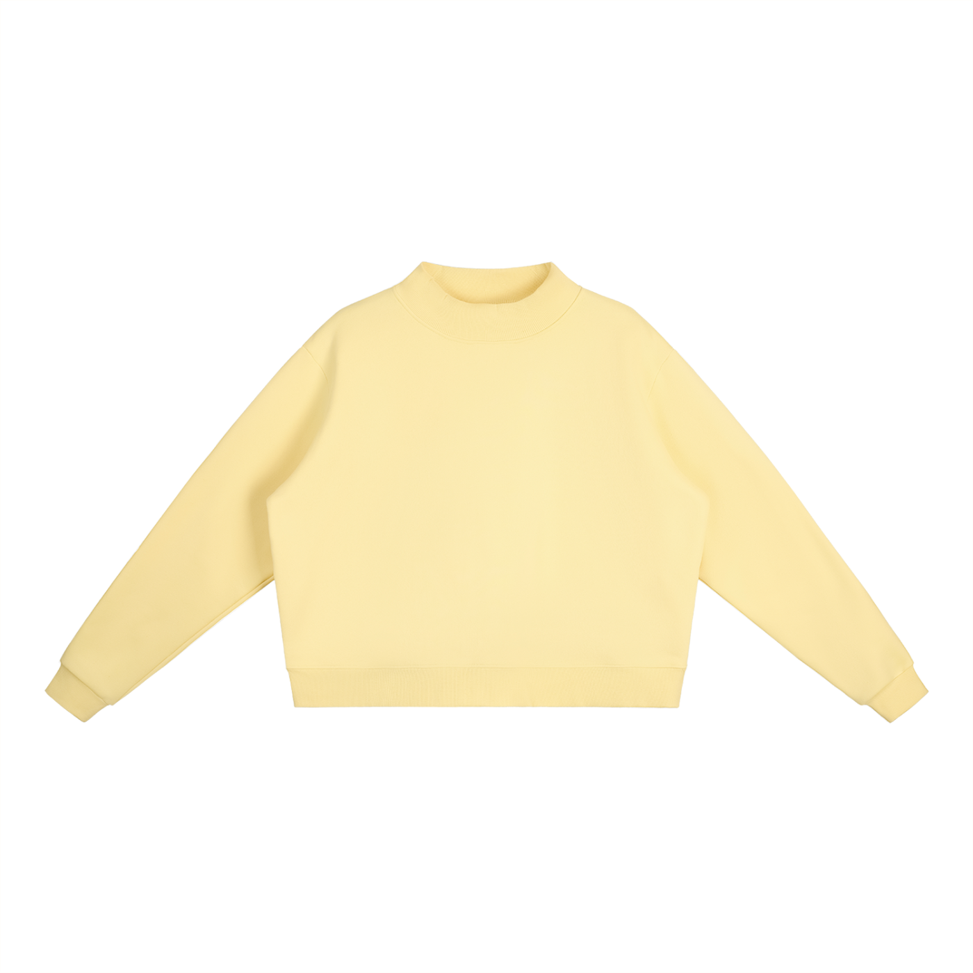Women's Fleece Neck Crew Sweatshirt