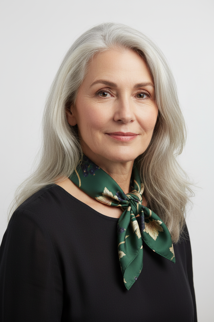 Bandana – White Studio Portrait
