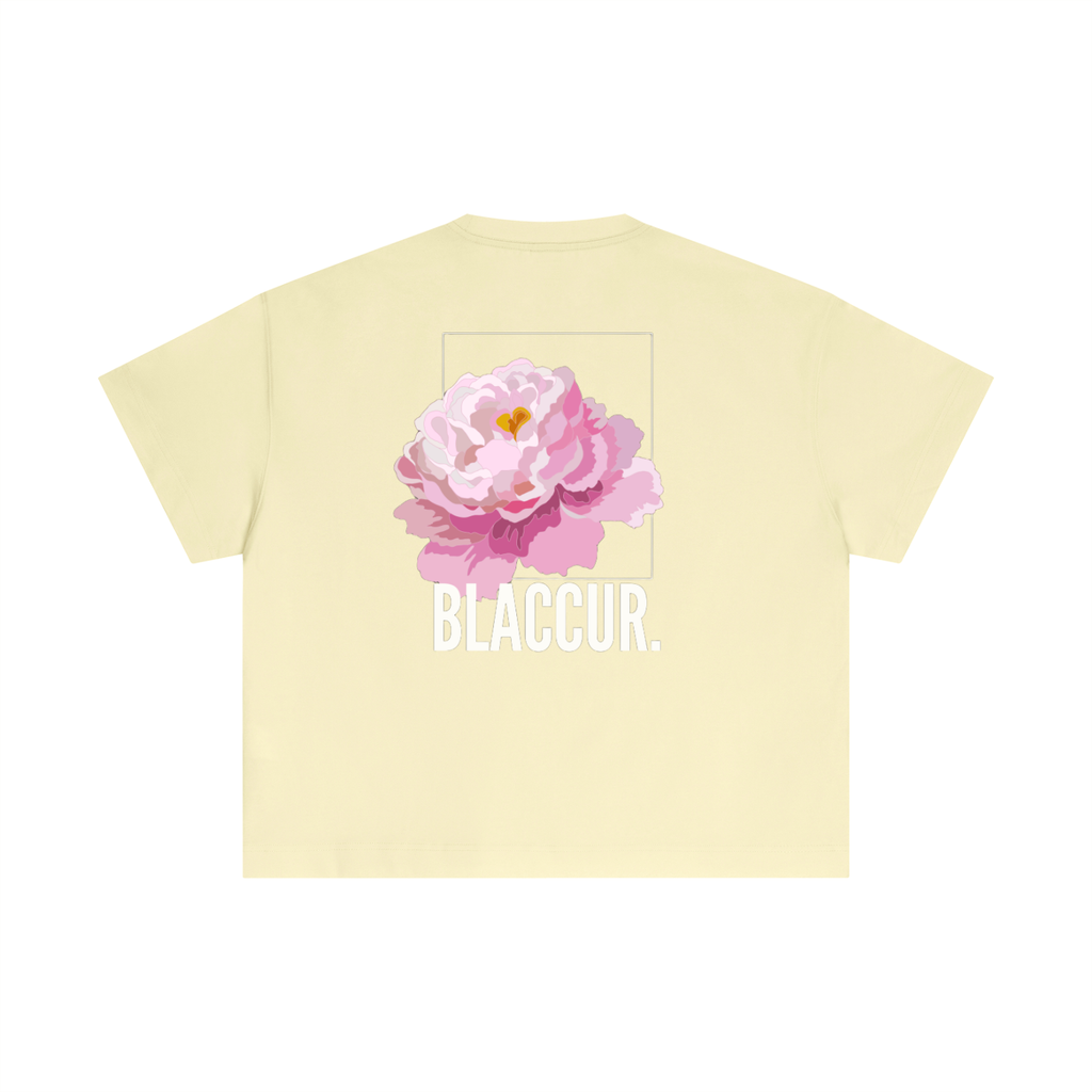 Essential floral Cotton Boxy T-Shirt