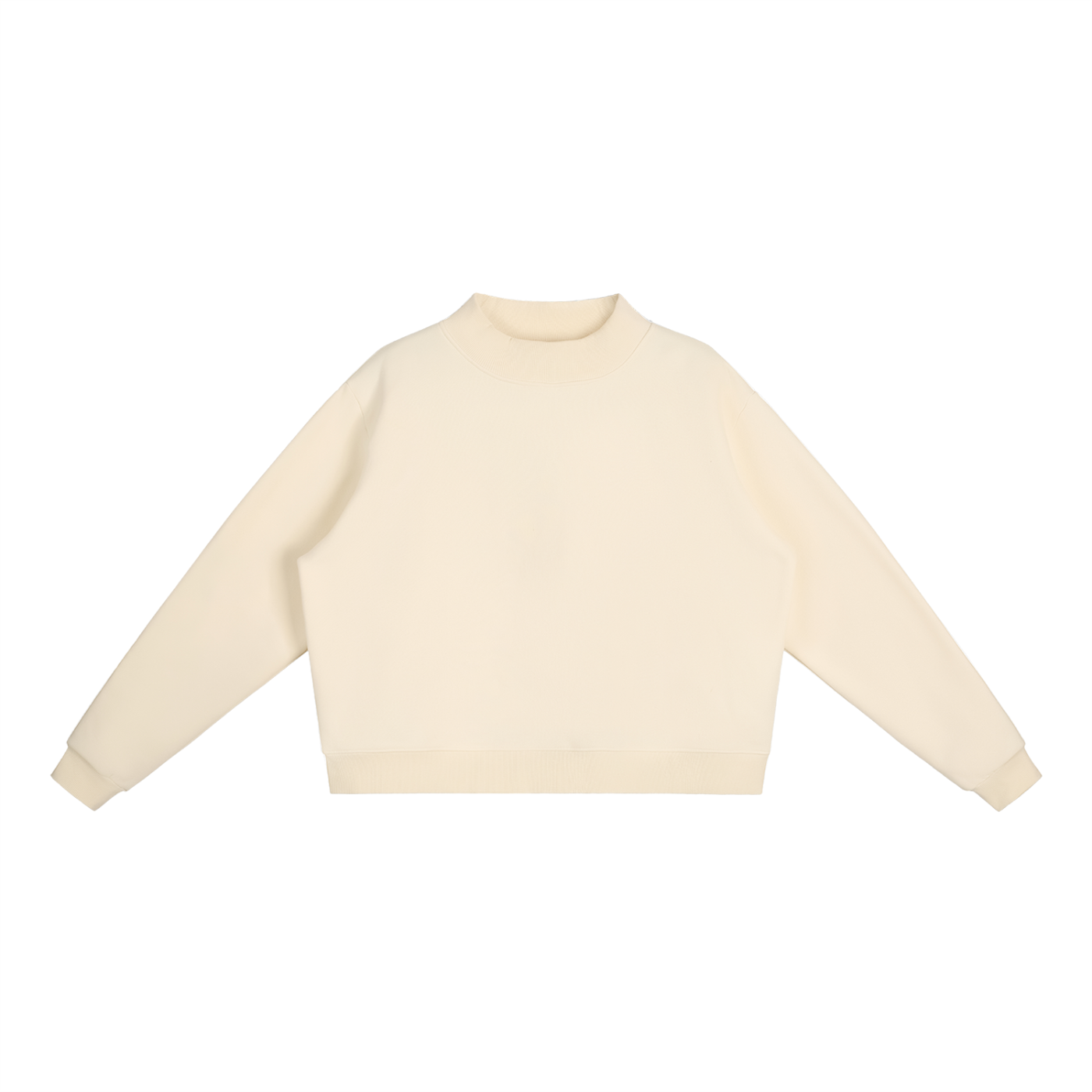 Women's Fleece Neck Crew Sweatshirt