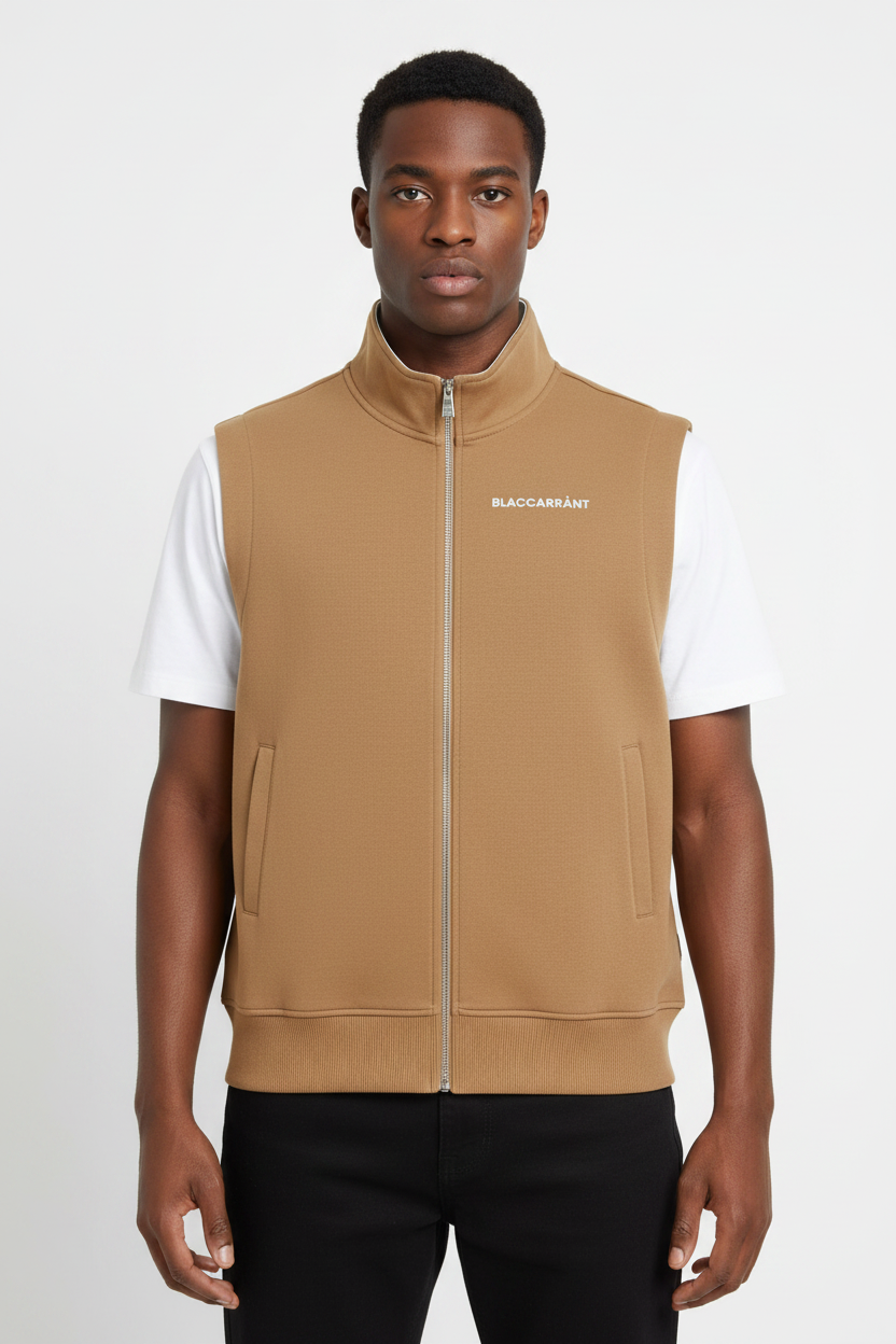 Essential Heavyweight Vest - Studio Mockup