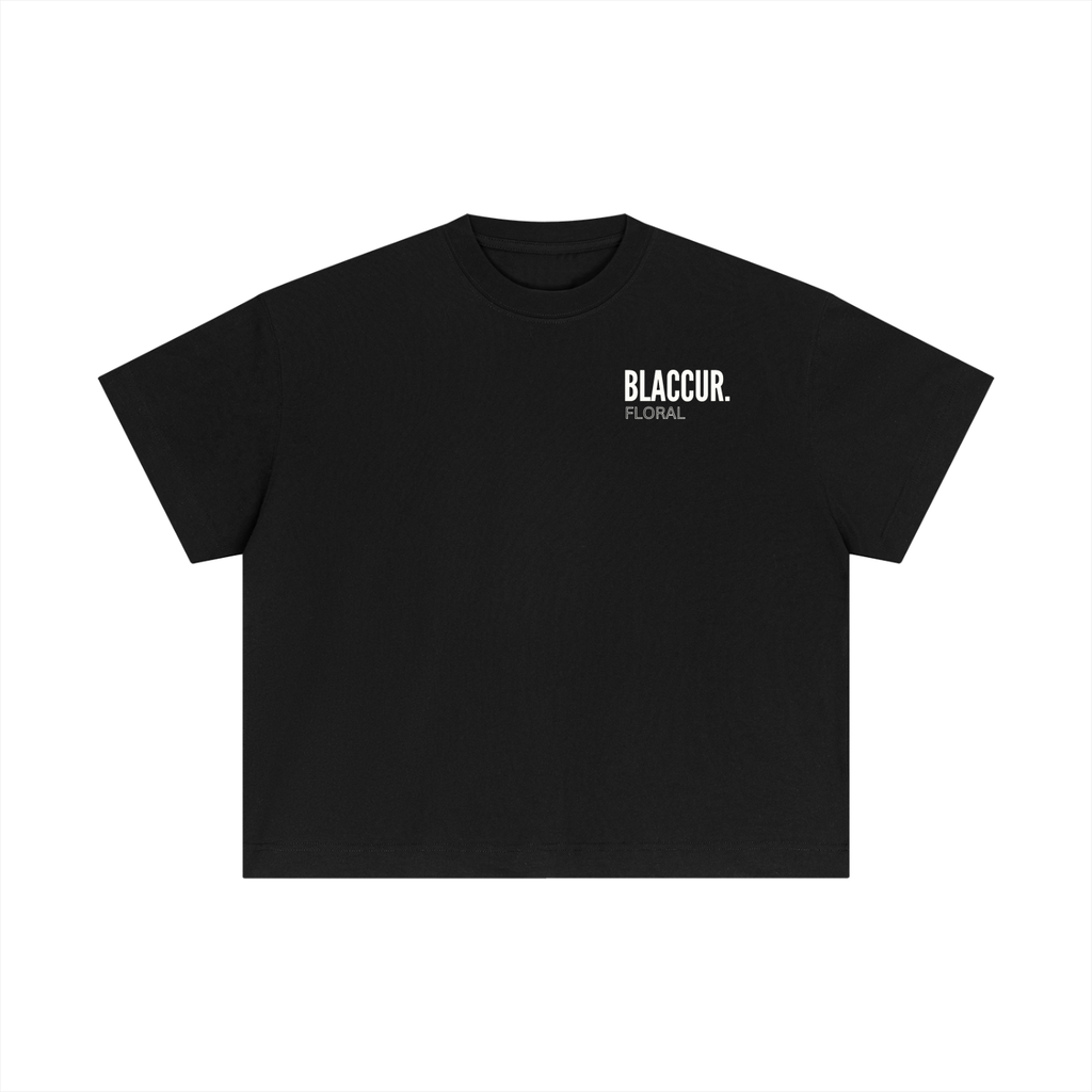 Essential floral Cotton Boxy T-Shirt