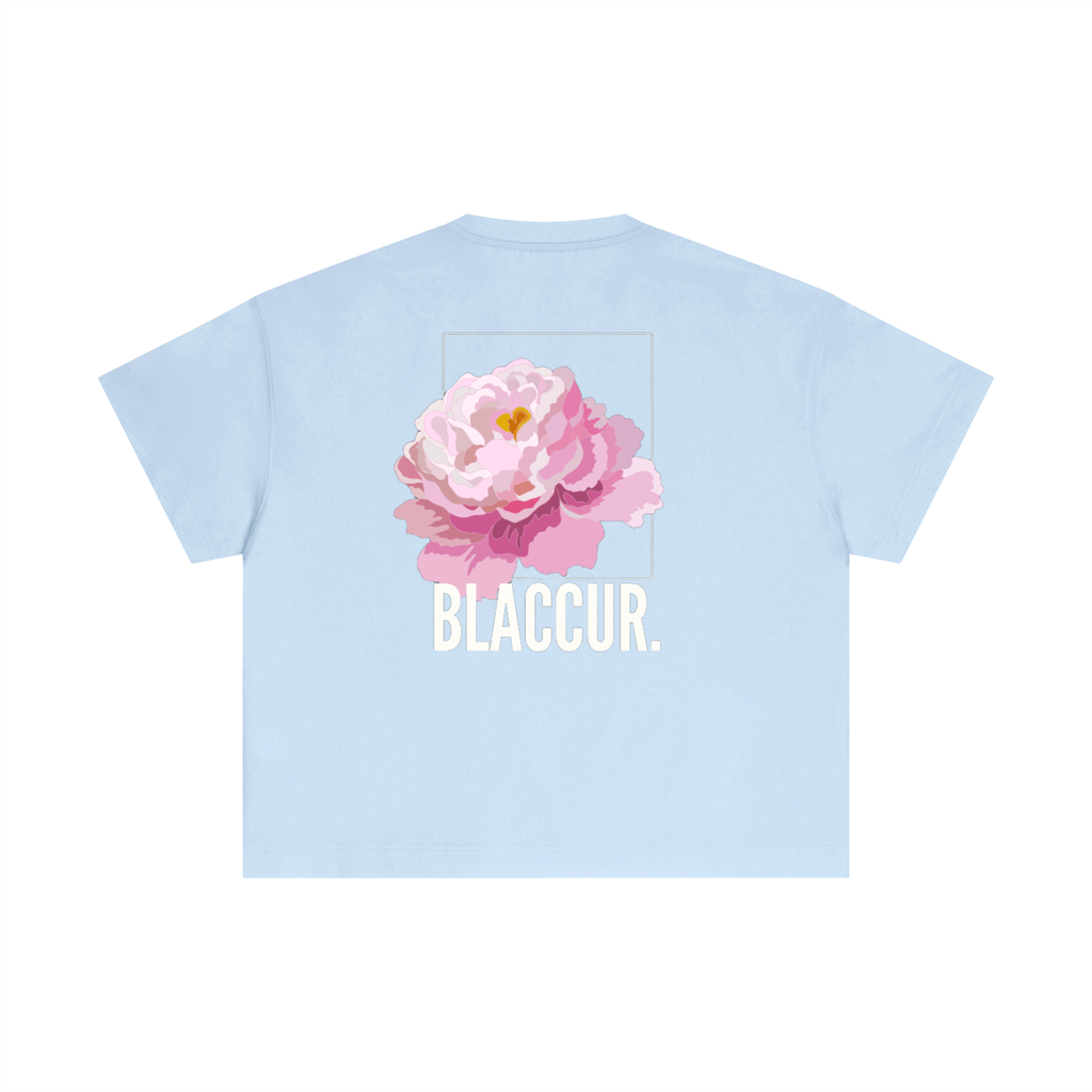 Essential floral Cotton Boxy T-Shirt