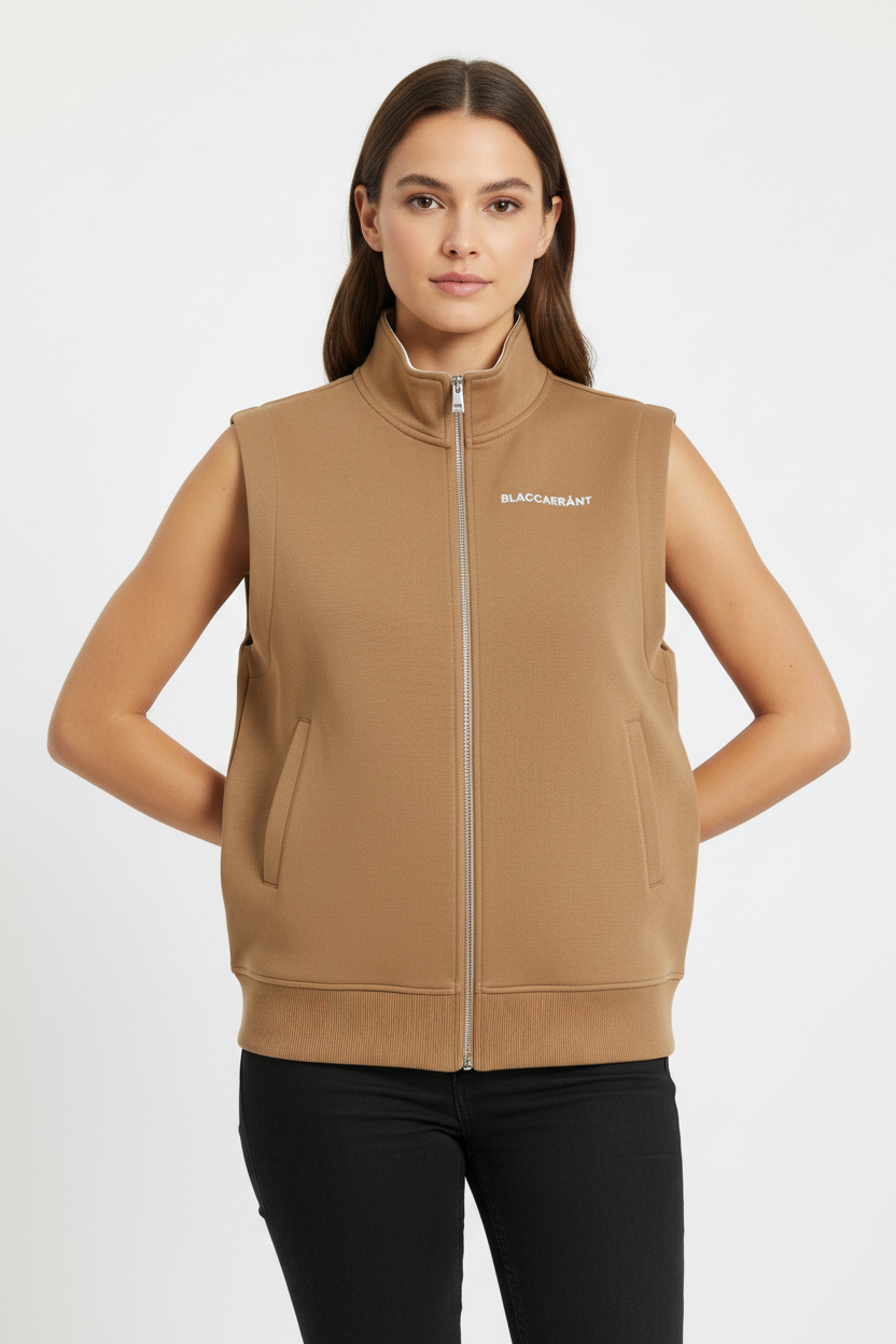 Heavyweight Summer Vest - Female Studio Mockup