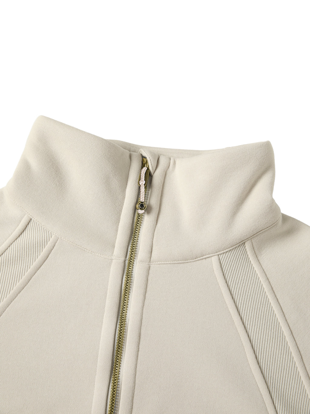 Women's Cropped Half-Zip Sweatshirt