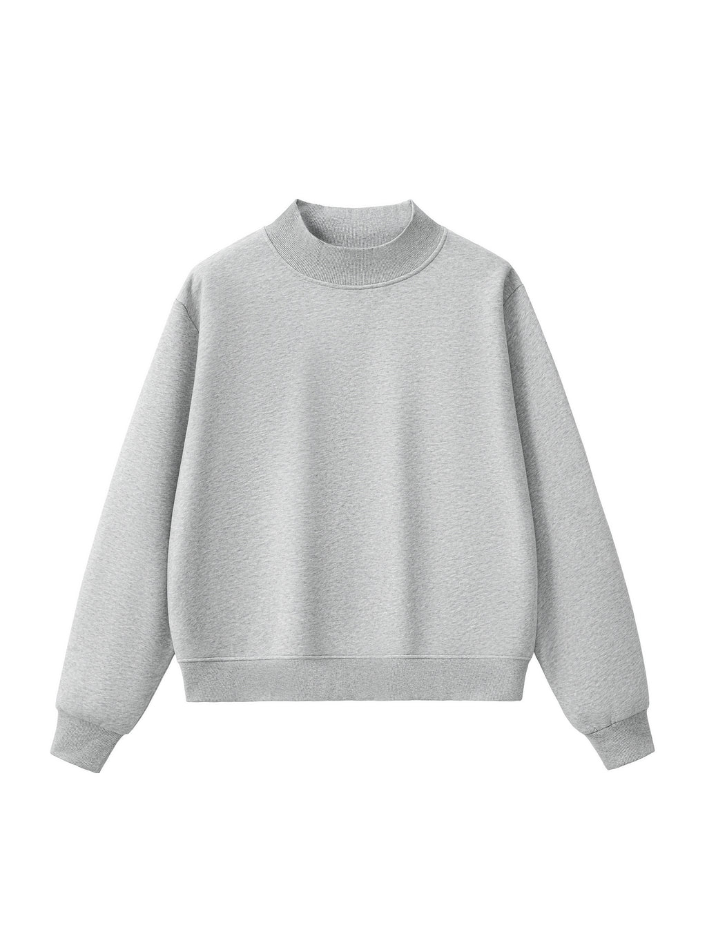 Women's Fleece Neck Crew Sweatshirt