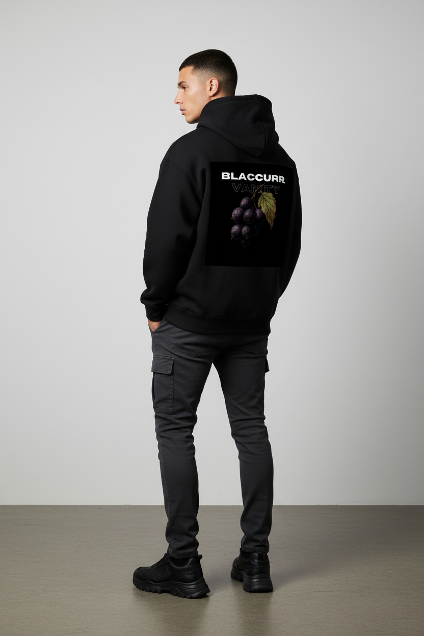 Vanity Heavyweight Hoodie — On-Model Backshot 3